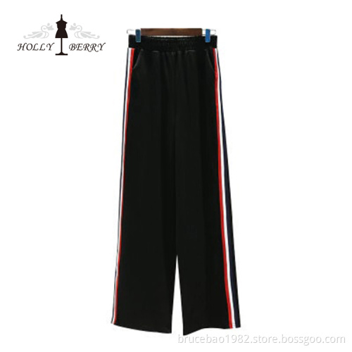 Leisure Sport Women Slacks Soft Wide Leg Pants